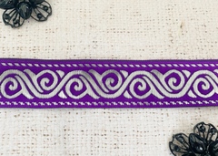 Тесьма жаккард, ш. 3,4 см.