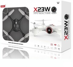 Квадрокоптер SYMA X23W BLACK с HD камерой и барометром - SYMA-X23W-BLACK