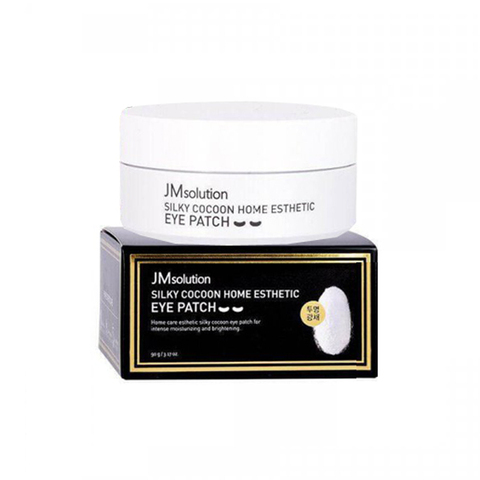 JM Solution Silky Cocoon Home Esthetic Eye Patch Гидрогелевые патчи с протеинами шелкопряда и жемчугом 60 шт.