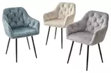 фото 4 Стул PERU PK6015-06 BEIGE античный бежевый, велюр M-City на profcook.ru