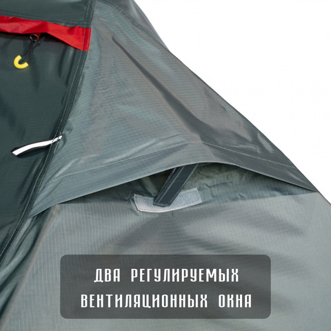 Картинка палатка туристическая Talberg Explorer 2 pro зеленый - 7