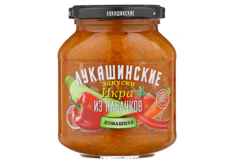 Икра из баклажанов домашняя "Лукашинские", 340г