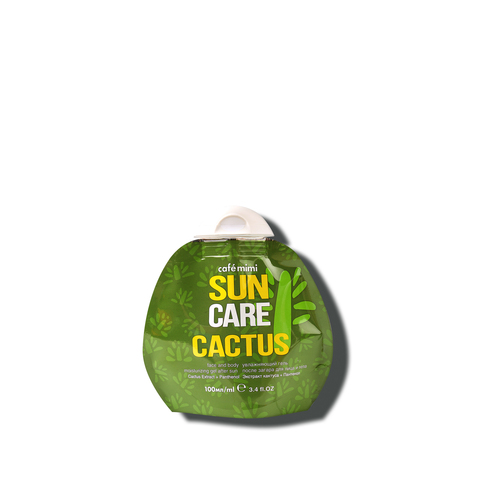 CAFE MIMI  Гель Увлажняющий после загара для лица и тела Cactus, 100мл