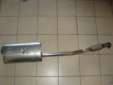 Глушитель 3163-11 нерж. Евро-3 (гофра L-1530 мм)