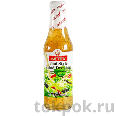 Cоус дрессинг для салата в тайском стиле Mae Ploy Thai Style Salad Dressing, 330 гр