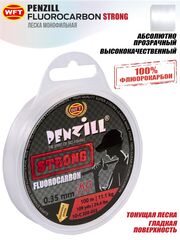 Леска монофильная WFT KG Penzill FLUOROCARBON Strong 100 м, 0.35 мм