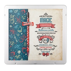 Карандаши цельнографитные цветные в лаке KOH-I-NOOR PROGRESSO MAGIC LIMITED EDITION 8774, 24шт