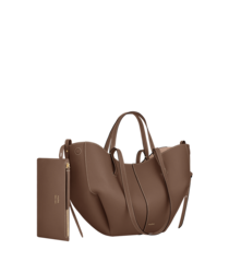 Сумка Polene Cyme Mini EDITION TEXTURED ROOT