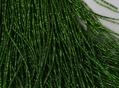 Канитель фигурная Трунцал 4-гранный 1,5мм зеленый (№28)