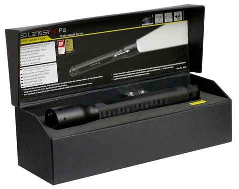 Фонарь светодиодный LED Lenser F1, 400 лм., 1-CR123