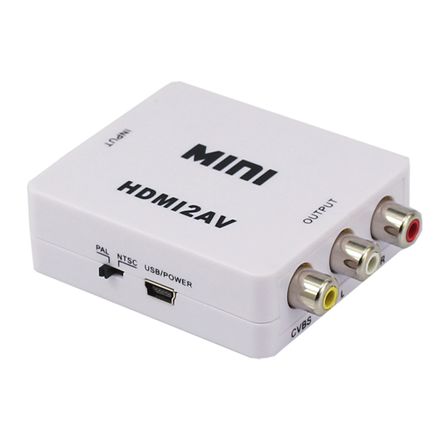 Converter HDMI2AV Mini HDMI to AV - buy with delivery from China F2 Spare