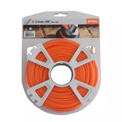 Леска 2,4 мм x 100м пятиугольная STIHL в интернет-магазине ЯрТехника