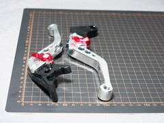 Рычаги ручки тормоза и сцепления Honda VTR 250 CB 400 CB-1 серебро