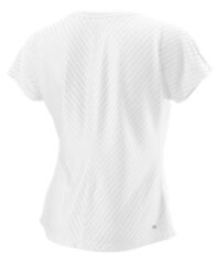 Женская теннисная футболка Wilson Training V-Neck II - white