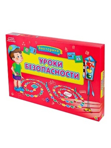 Рыжий Кот/Настольные игры/Викторина/Для малышей/Уроки безопасности/ИН-9172