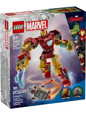 Конструктор Marvel 76307 Железный человек против Альтрона