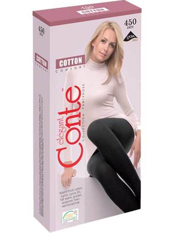 Женские колготки Cotton 450 XL Conte