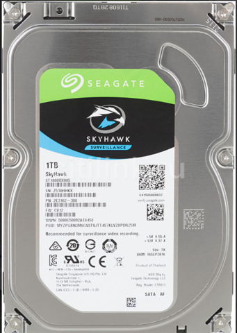 Жесткий диск Seagate SkyHawk [ST1000VX005] 1 ТБ