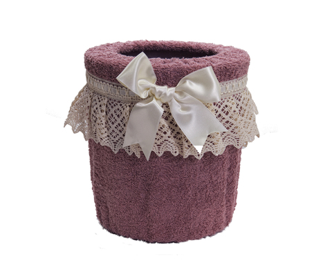 Ведро для мусора в ванную 20 Old Florence Rombetti розовое