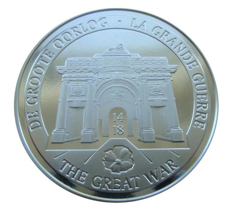 Бельгия 10 евро 2014 100 лет с начала Первой мировой войны 1914-2014 СЕРЕБРО