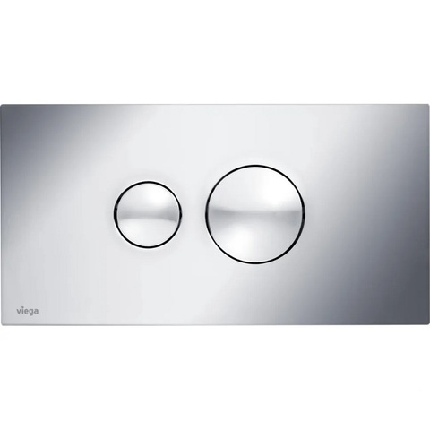 Viega 596323 Visign for Style 10 кнопка смыва (пластик) для смывных бачков, хром