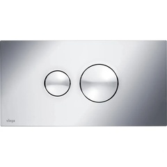 Viega 596323 Visign for Style 10 кнопка смыва (пластик) для смывных бачков, хром фото