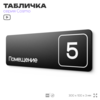 Таблички с номером помещения 