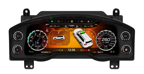Сенсорная приборная панель для Toyota Land Cruiser 200 (2007-2015) модель ZH-166