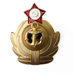 Купить Кокарда ВМФ СССР в Магазине тельняшек