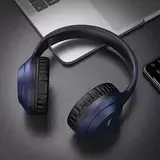 Наушники Bluetooth складные Hoco W30 с микрофоном, AUX, TF (Синий)