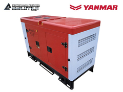 Дизельный генератор Азимут АДС-5-230-РКЯ2 Yanmar однофазный в кожухе