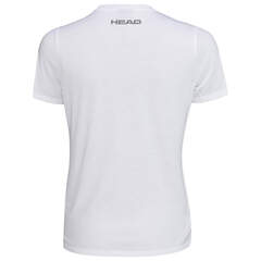 Женская теннисная футболка Head Club Basic T-Shirt - white