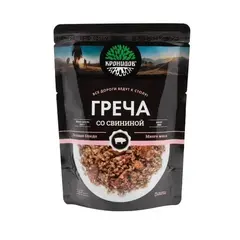 Каша гречневая со свининой 'Кронидов', 250г