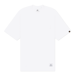 Футболка Alpha Industries Essential Relaxed Tee White (Белый)