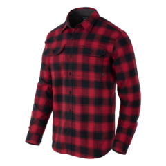 Helikon-Tex GreyMan Shirt - Coral Crimson Checkered