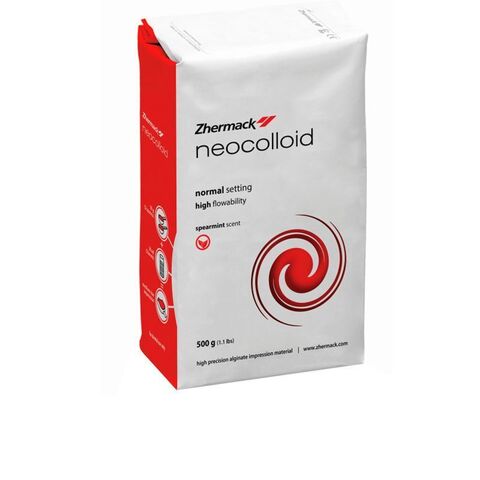 Неоколоид / Neocolloid 500г.Альгинатная масса (альгинат) для снятия слепков (453 г) Zhermack/Жермак
