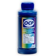 Чернила OCP CP115 Cyan для картриджей Epson T0922, T0732, T0632, T0472, T0442, T0422, 100 мл