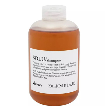 Davines Essential Haircare SOLU: Активно освежающий шампунь для глубокого очищения волос (SOLU Shampoo)