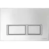TECE S401201 TECEspring комплект 4 в 1 Застенный модуль,панель смыва с прямоугольными кнопками, хром матовый