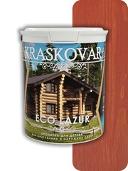 Пропитка для дерева Kraskovar Eco Lazur коралл