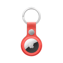 Тканевый брелок с заводным кольцом Apple FineWoven Key Ring для AirTag, Coral (Коралловый)