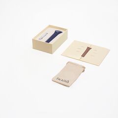 Синий мини-вибромассажёр Caress - 
