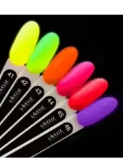 Lavellecollection Лак GEL POLISH тон 45 коралловый неон 10 мл