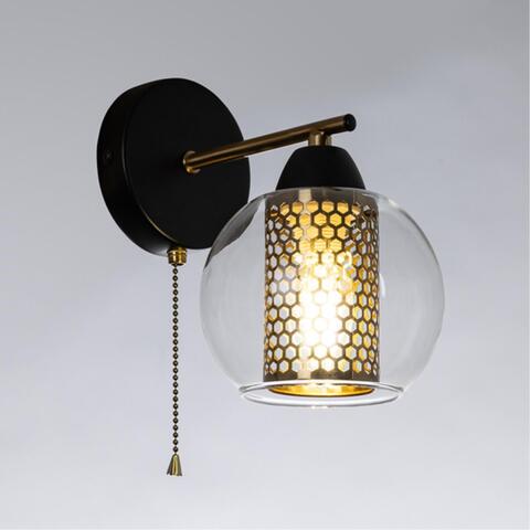 Настенный светильник Arte Lamp MANCHESTER A7045AP-1BK