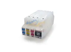 Комплект перезаправляемых картриджей (ПЗК) для Epson WorkForce Enterprise AM-C4000, AM-C5000, AM-C6000 (T08G1 - T08G4, T08H1 - T08H4, T08C1 - T08C4, T08D1 - T08D4), без чипов, 700 / 400 мл, 4 цвета