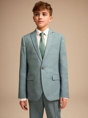 Пиджак для мальчика Next E70-136, Светло-бирюзовый