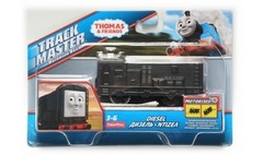 Fisher Price Моторизованный паровоз ДИЗЕЛЬ из серии Трекмастер (CKW29-5)