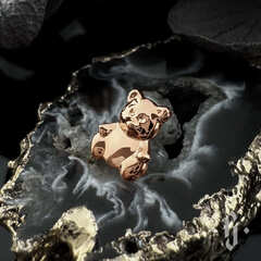 Накрутка "Bear" - Розовое золото