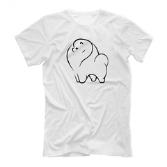 Футболка "Шпиц - силуэт"