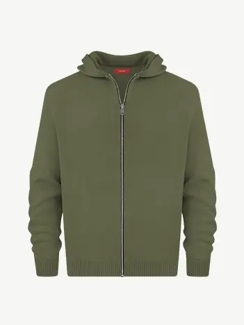 Толстовка на замке из экохлопка